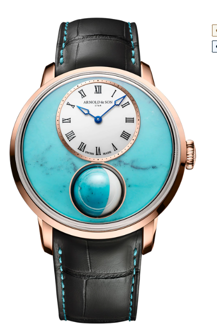 Arnold & Son Luna Magna Red Gold 5N Turquoise (1LMAR.T01A.C1322D)