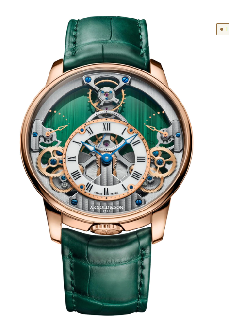 Arnold & Son Time Pyramid 42.5 Red Gold (1TPER.F01A.C1250A)