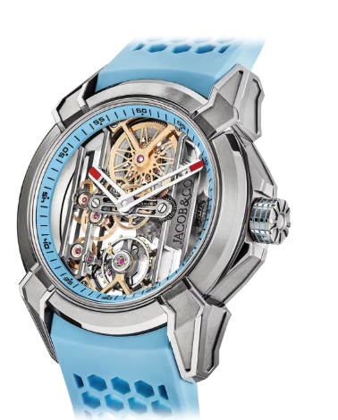 Jacob & Co. Epic X Skeleton Light Blue (EX110.20.AA.AJ.A)