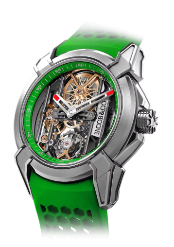 Jacob & Co. Epic X Skeleton Green (EX110.20.AA.AC.A)