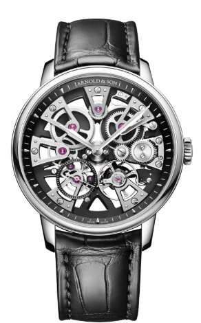 Arnold & Son 1NEGS.B03A.C169S Chronometry Nebula 40 Steel (1NEGS.B03A.C169S)
