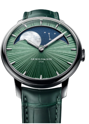 Arnold & Son 1GLBX.F01A.C285X Perpetual Moon 41.5 Platinum (1GLBX.F01A.C285X)
