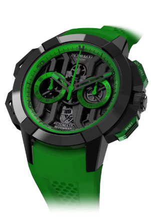 Jacob & Co. Epic X Chronograph Titanium Green (EC430.21.AA.AA.A)