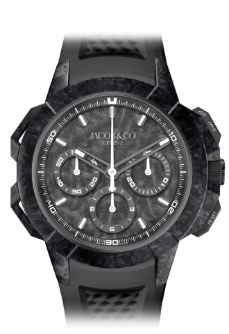 Jacob & Co. Epic X Chrono Tri-Compax Forged Carbon 44mm (EC440.29.AA.AA.A)