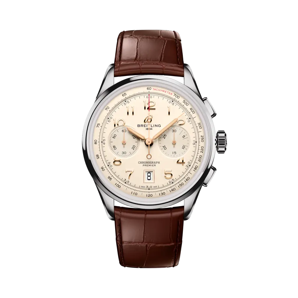 Breitling Premier B01 Chronograph 42 Cream (AB0145211G1P2)