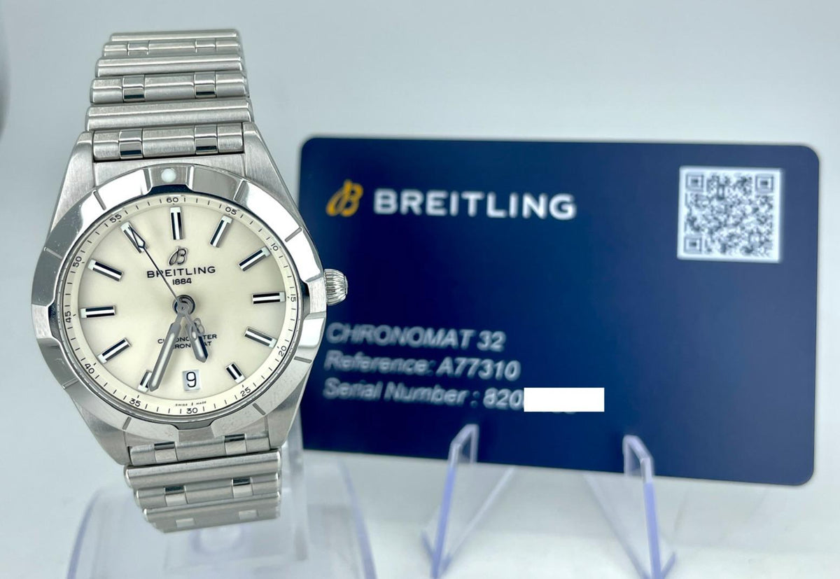 Breitling Chronomat 32 SS Silver Stick A77310101A2A1
