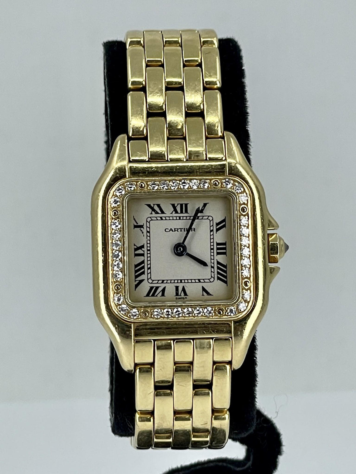 Cartier Panthère De CARTIER18K Small Diamond Bezel YG Bracelet 8057915