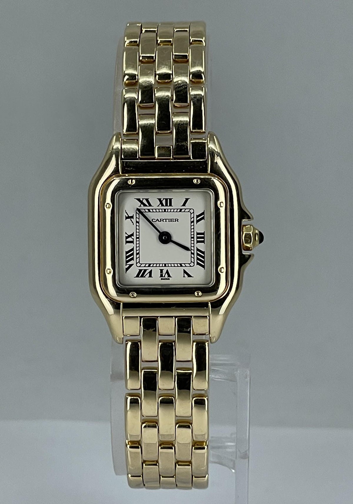 Cartier Ladies Cartier Panthere 18K YG 22MM White Dial Small W25022B9