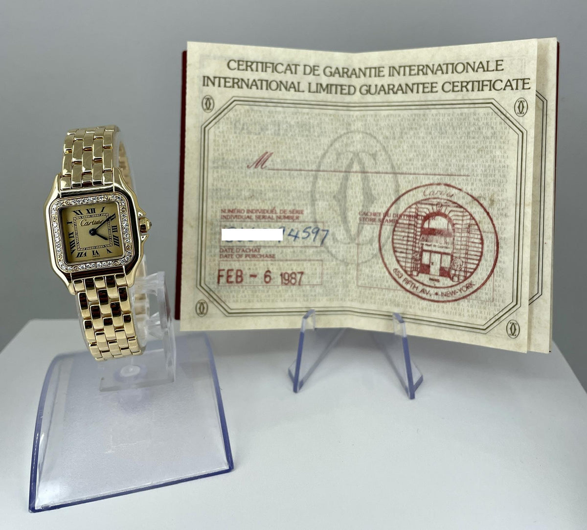 Cartier Panthere de Cartier Mini WF3001B9