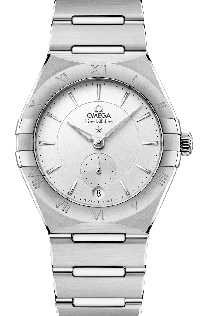 Omega Constellation Co-Axial Master Chronometer Small Seconds 34mm Steel Ladies Watch