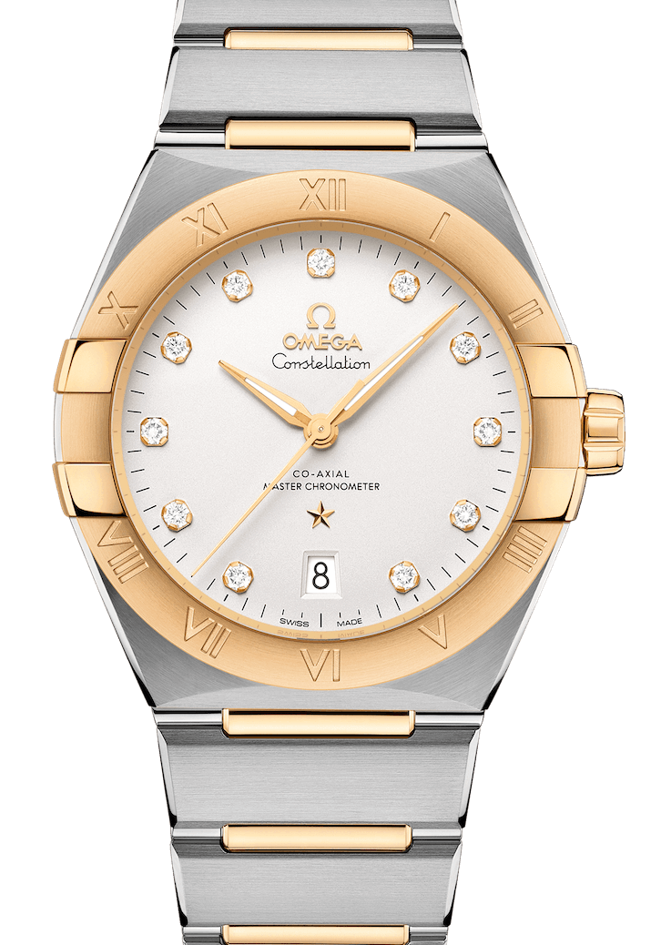 Omega Constellation Co-Axial Master Chronometer 39mm Yellow Gold Steel Men’s Watch