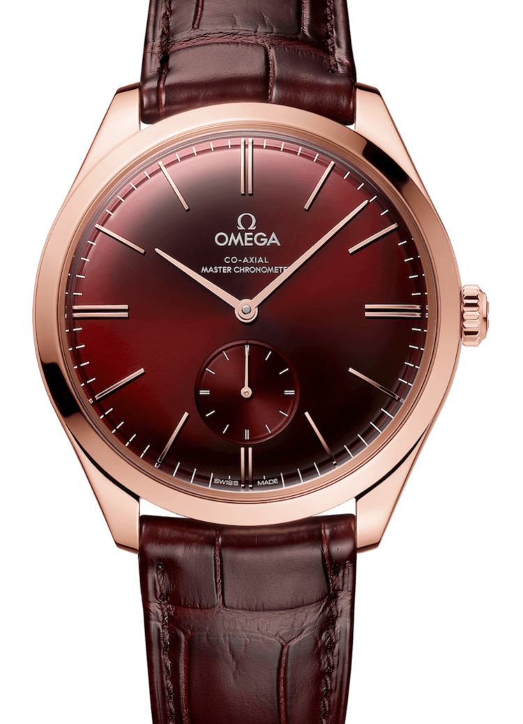 Omega De Ville Tresor Master Co-Axial Chronometer Small Seconds 40mm Burgundy Men’s Watch