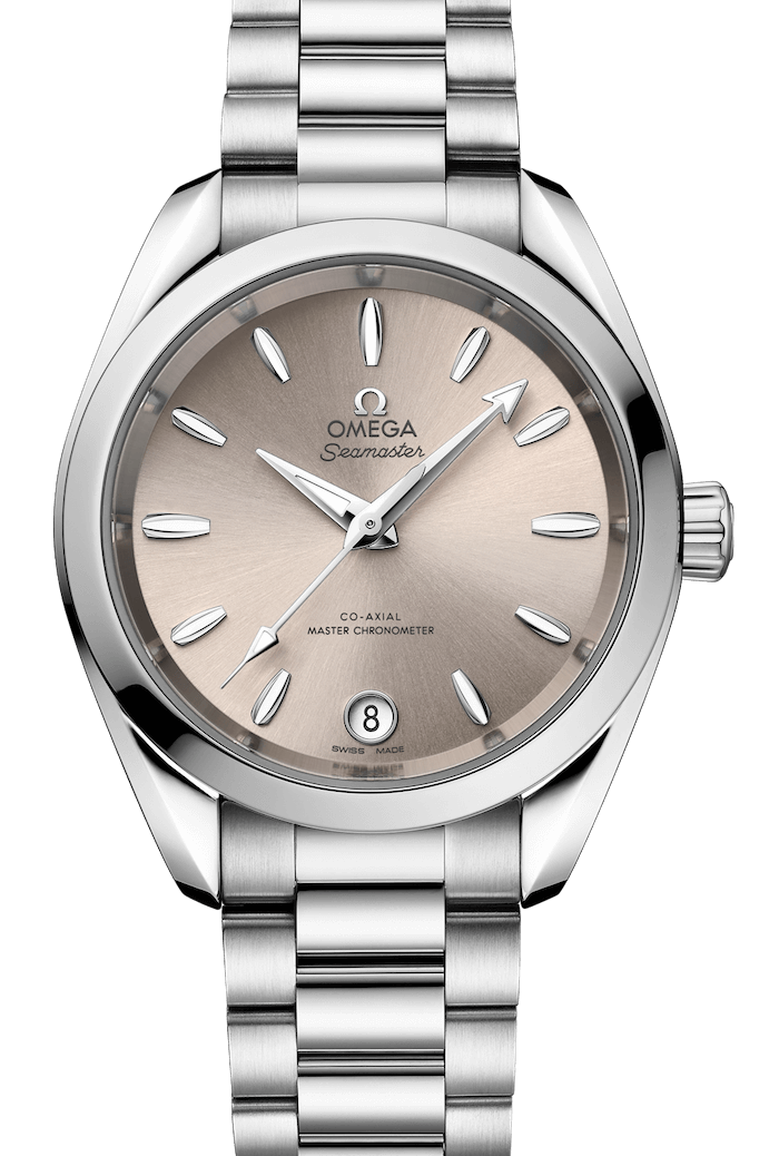 Omega Seamaster Aqua Terra Shades Co-Axial Master Chronometer 34mm Sandstone Ladies Watch